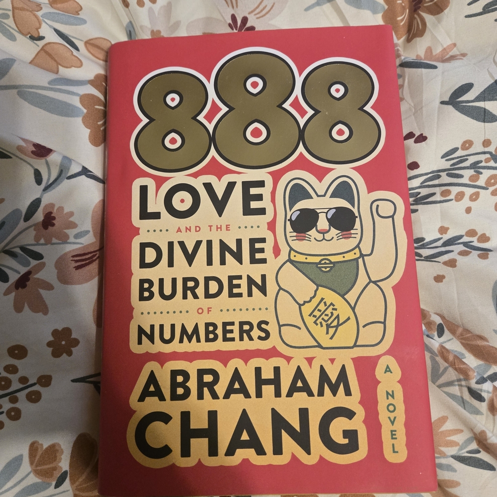 Red Novel Book '888 Love and the Divine Burden of Numbers'
